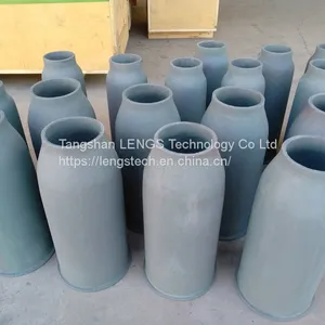 ReSiC Burner Nozzles, Recrystallized Silicon Carbide Ceramic Burner Tubes, Gas Burner thumbnail-3