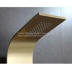 Shower Panel With Body Jet Hanheld Shower Head Stainless Steel Sanitary Shower System thumbnail-3