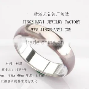 Glossy Effect Resin Quality Bangle thumbnail-1