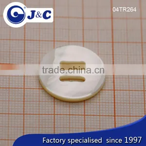 2 Big Holes Trocas Shell Buttons for Fashion Shirt. thumbnail-2