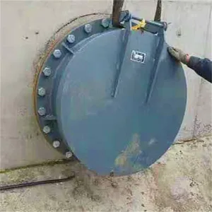 Dn1000 Cast Iron Gate/cast Iron Flap Gate/circular thumbnail-3