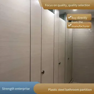 Second-generation Anti-bacterial and Moisture-proof Wood Grain Anti-bacterial Board for Large Shopping Mall Toilet Partitions, Public Toilet Boards, Customized for Special Standard Projects in Sichuan thumbnail-2