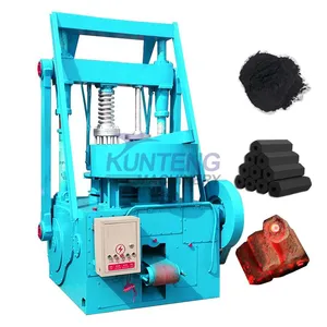 Industrial Porous Biomass Charcoal Forming Machine Coconut Shell Charcoal Powder Forming Machine thumbnail-1