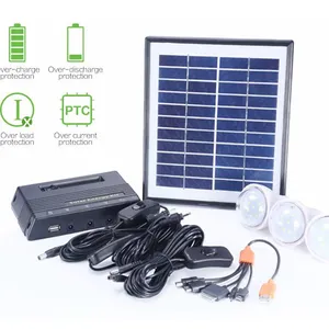 Lantopower 5W Mini Solar Charging Station – Indoor Li-Ion Storage + AC Charging + USB for Phones thumbnail-2