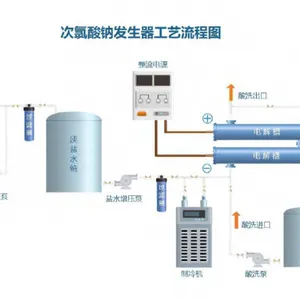 12%-15% 2000L/H High Purity Hypochlorite Dosing System With Metering Pump thumbnail-2