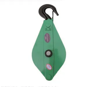 Lifting Pulley Block, 2T/5T High Strength Lifting Sheave With Hook thumbnail-1