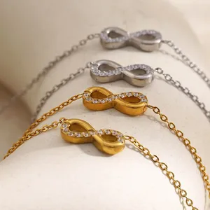 Custom Logo Stainless Steel Necklace Lead Free Nickel Free 18 Inch Box Chain Wholesale for Jewelry Brands thumbnail-1