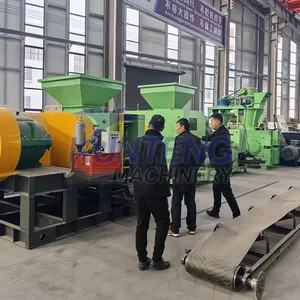 Roll Type Strong Ball Press Machine High-pressure Charcoal Powder Ball Making Machine Coal Pellet Production Line EPC thumbnail-2