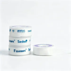 Forwa FW606 Industrial High Density Plastic Thread Seal Tape Blue Color WRAS Certified for Gas Water Pipes Food Safe thumbnail-2
