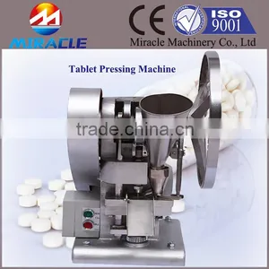 Manual Tablet Pressing Machine, Smaller Laboratory Equipment Pill Presser Making Machine thumbnail-1