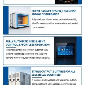 Portable Diesel Generator Set Fuel Efficient Diesel Generators 200KW Certified Water Cooling Diesel Generator thumbnail-4