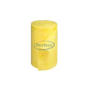 Glasswool Insulation Blanket & Board, FSK FWF MSK MWV KSK Foil Laminate, MPET Metalized PET Faced Glass Wool for HVAC, Roof, Wall, Air Duct thumbnail-3