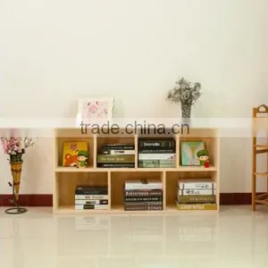 Customize 100% Solid Wood Luggage Carrier/pine Wood Display Book Shelf thumbnail-2