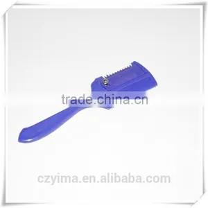 Plastic Thinning Comb With Razor Blade thumbnail-1