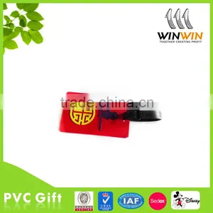 Famous Bank Logo Soft PVC Luggage Tag for Bank Promotion Usage thumbnail-1