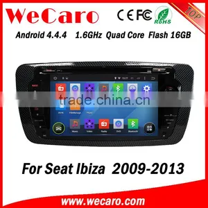 Wecaro WC-SI7004 Android 4.4.4 Car Dvd Player Touch Screen for Seat Ibiza 2013 Car Stereo Android A9 Cpu 2009-2013 thumbnail-1