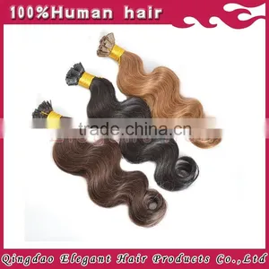 2015 New Products Body Weave Brazilian Flat Tip Hair Extension Wholesale thumbnail-1