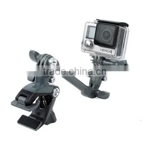 360-degree Rotation Clip Jam for Gopro 4 3+/3 2 1 Guitar Music Clamp Holder Mount thumbnail-4