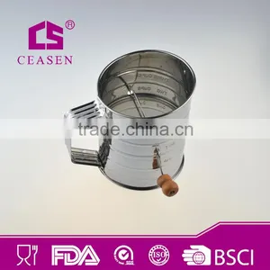 Manual Stainless Steel Flour Sifter thumbnail-3