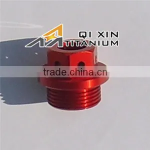 Gr2 Gr5 Red Titanium Bolt thumbnail-1