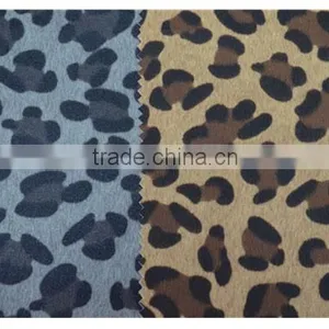 Animal Skin Nubuck PVC Synthetic Leather for Bags,Purse,Shoes With Good Quality and Competitive Price thumbnail-3
