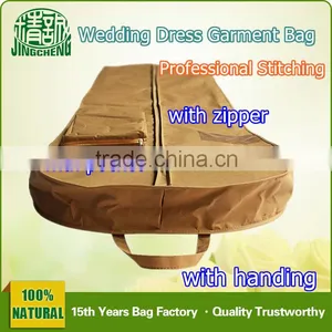 Zipper Wedding Garment Bag Cover / Suit Garment Bag Cover Foldable thumbnail-2