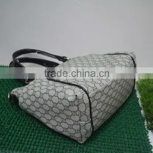 China Wholesale Top Quality Genuine Leather Famous Brand Handbag thumbnail-1