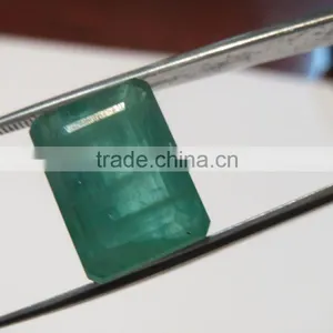 High Quality Zambian HUGE 9.80 Carat Natural Emerald Loose Gemstone thumbnail-1