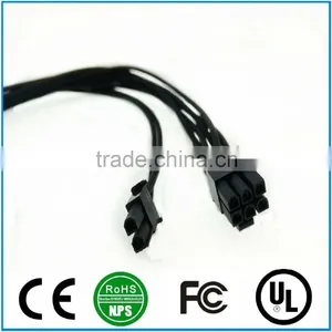 Individual-sleeved 6pin to 6+2pin ATX Power Extension Cable thumbnail-1