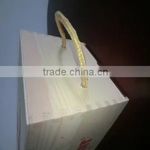 Famous Brand Wine Use and Wood Material Wooden Wine Box thumbnail-3