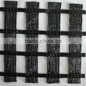 Unaixial Polyester Geogrid Wall With CE Certification thumbnail-1