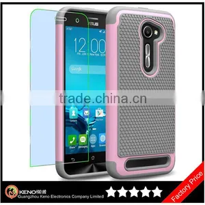 Keno Football Silicone + PC Heavy Duty Combo Shockproof Cover For Asus ZenFone 2E 2 ZE500CL Case thumbnail-1