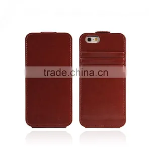 Flip Cover Leather Case for IPhone 6, Wholesale Hot Selling Mobile Phone Protective Cover for Iphone 6 Case thumbnail-2