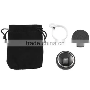 Detachable Circle Clip 235 Degree 0.4x Super Fisheye Lens for Smart Phone IPhone 6 Ipad Samsung Galaxy S6 thumbnail-2