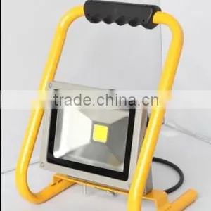 20W LED Flood Light Lamp Portable WORK Rechargeable Camping Fishing RED C/W thumbnail-1