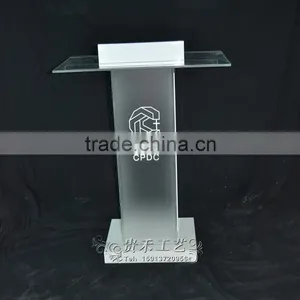 Modern Wooden Church Pulpit Acrylic Church Podium Lectern Supplier's Choice thumbnail-5