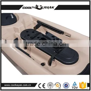 Non Inflatable Cheap Canoe Kayak Accessories Aluminum Rudder With Pedal Apply to Boat Made in China thumbnail-2