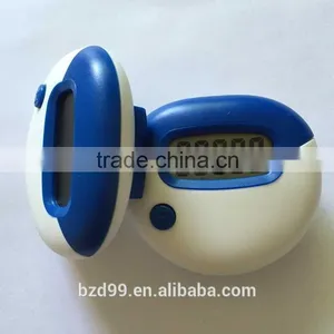 Manufacturer Bulk Promotion Portable Sport Walking Heart Shape Foot Counter Pedometer thumbnail-4