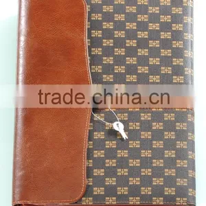 Durable pu Leather A4 Size File Folder thumbnail-3