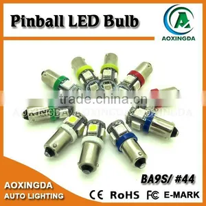 6.3V 12V Wedge T10 5050 5SMD Pinball LED Lights Bulb thumbnail-2
