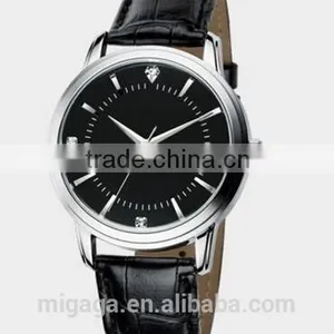 Men's/Women's Fashion Leather Band Couples Quartz Wrist Watch Sales Gift thumbnail-6