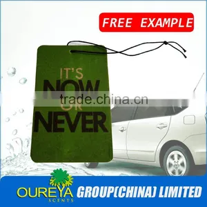 Wholesale OEM Hanging Paper Car Air Freshener thumbnail-1