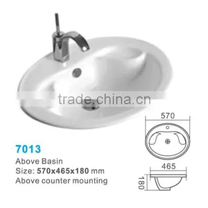 Chaozhou Ceramic Bathroom Counter Basin Bathroom Sink 6018 thumbnail-2