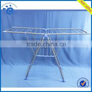 2013 Metal Tube 152*56*96.5cm Powder Coating Clothes Dryer Rack Household Extendable Cloth Rack For Sale thumbnail-1