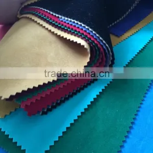 Thick Flock Fabric Soft Double-sided Flock Fabric for Shoes thumbnail-4
