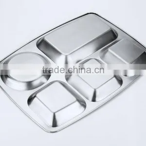 Dining Tableware Divided Food Face Lunch Plate thumbnail-6