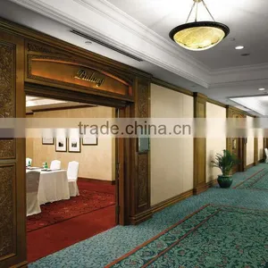 100% Nylon Unique Hotel Carpet With Red Color thumbnail-1