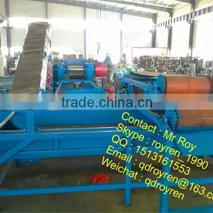 GOLDEN SUPPLIER Waste Tire Recycling Rubber Cracker Machine Rubber Machines thumbnail-2