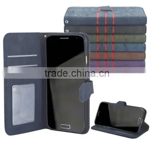 New Design Two Mobile Phone Leather Case For Alcate One Touch Pop D1 OT4018 thumbnail-1