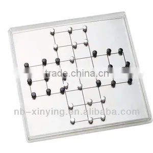 Hot Selling Plastic Solitaire Chess Game for Kids thumbnail-1